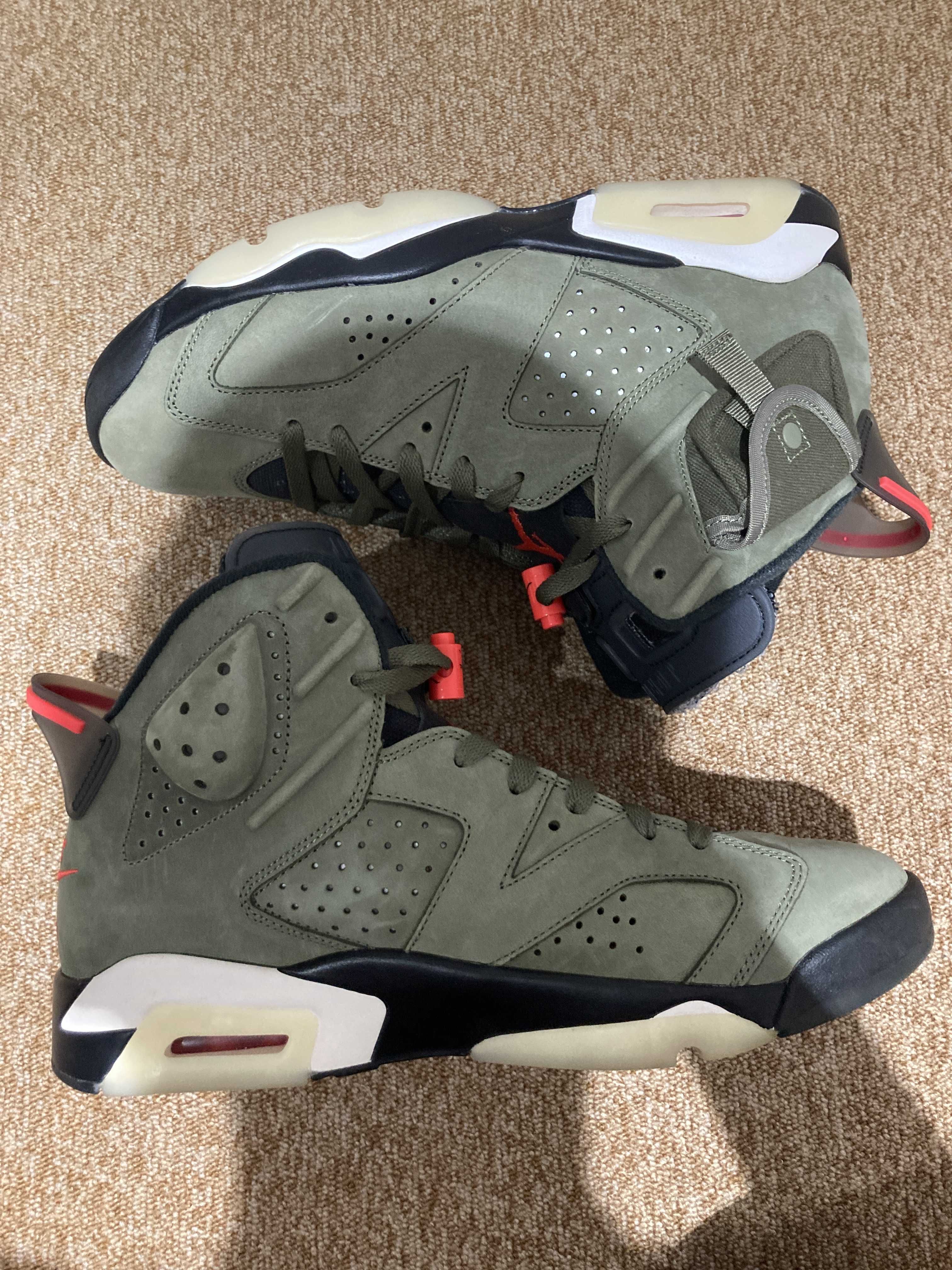 Travis Scott × Nike Air Jordan 6 Retro "Medium Olive"