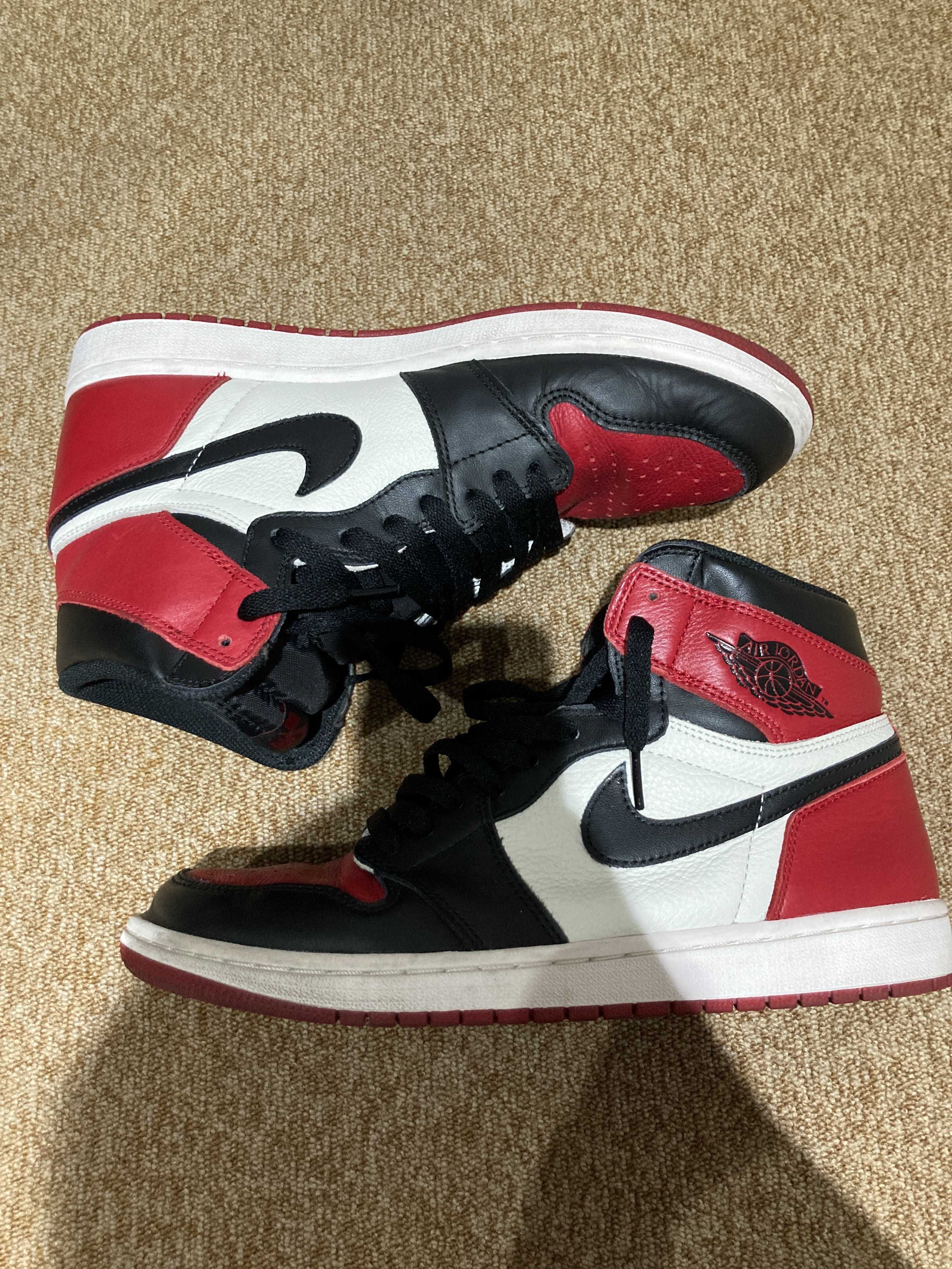 Nike Air Jordan 1 Retro High OG "Bred Toe"