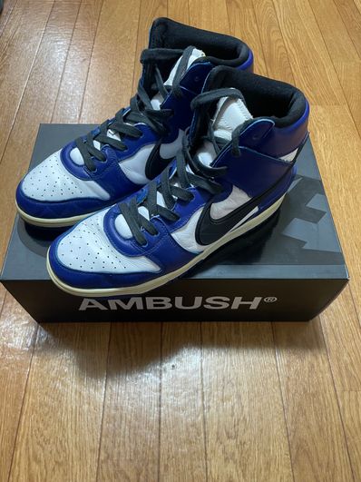 AMBUSH × NIKE DUNK HIGH "DEEP ROYAL"