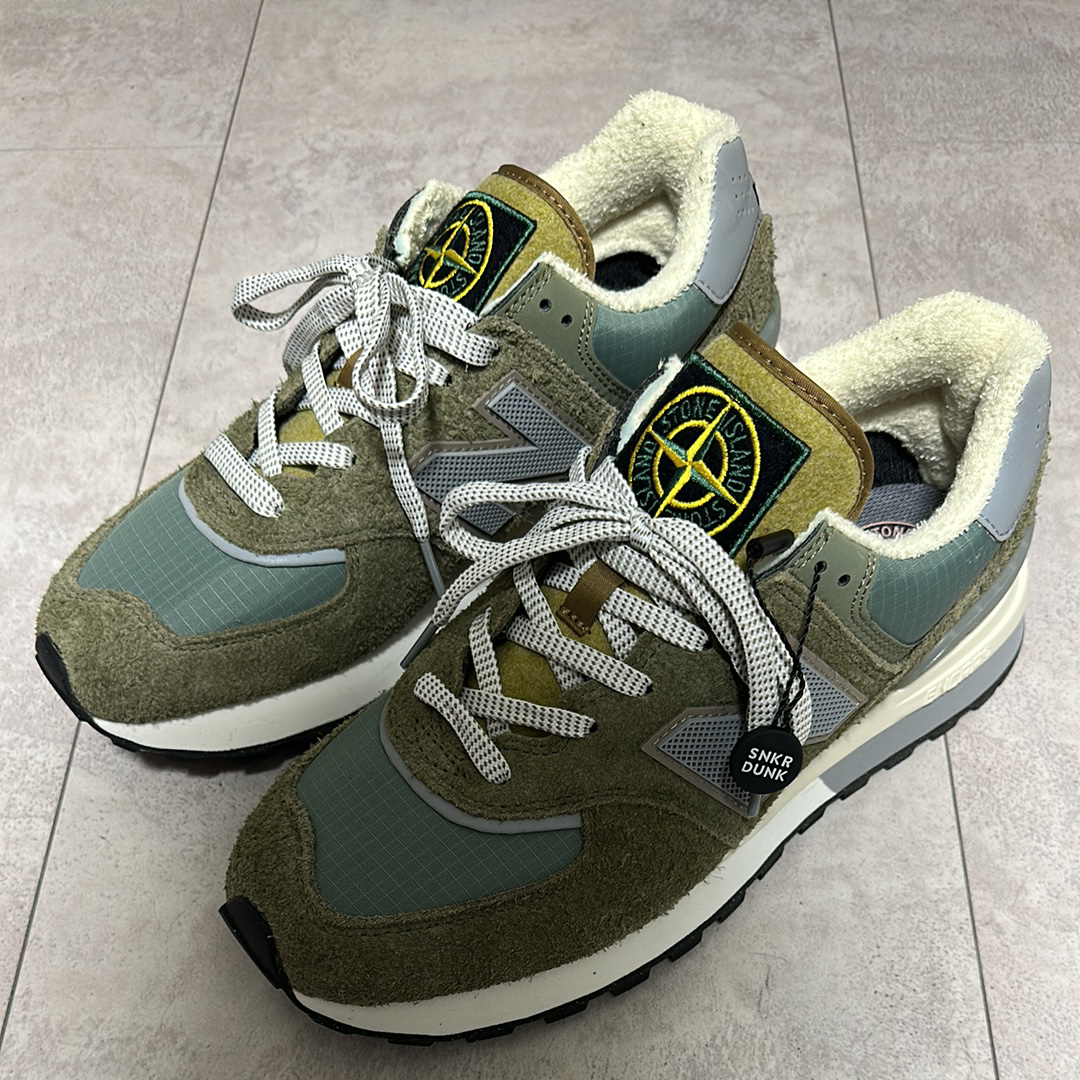 ストーンアイランド × ニューバランス 574 レガシー "グリーン"