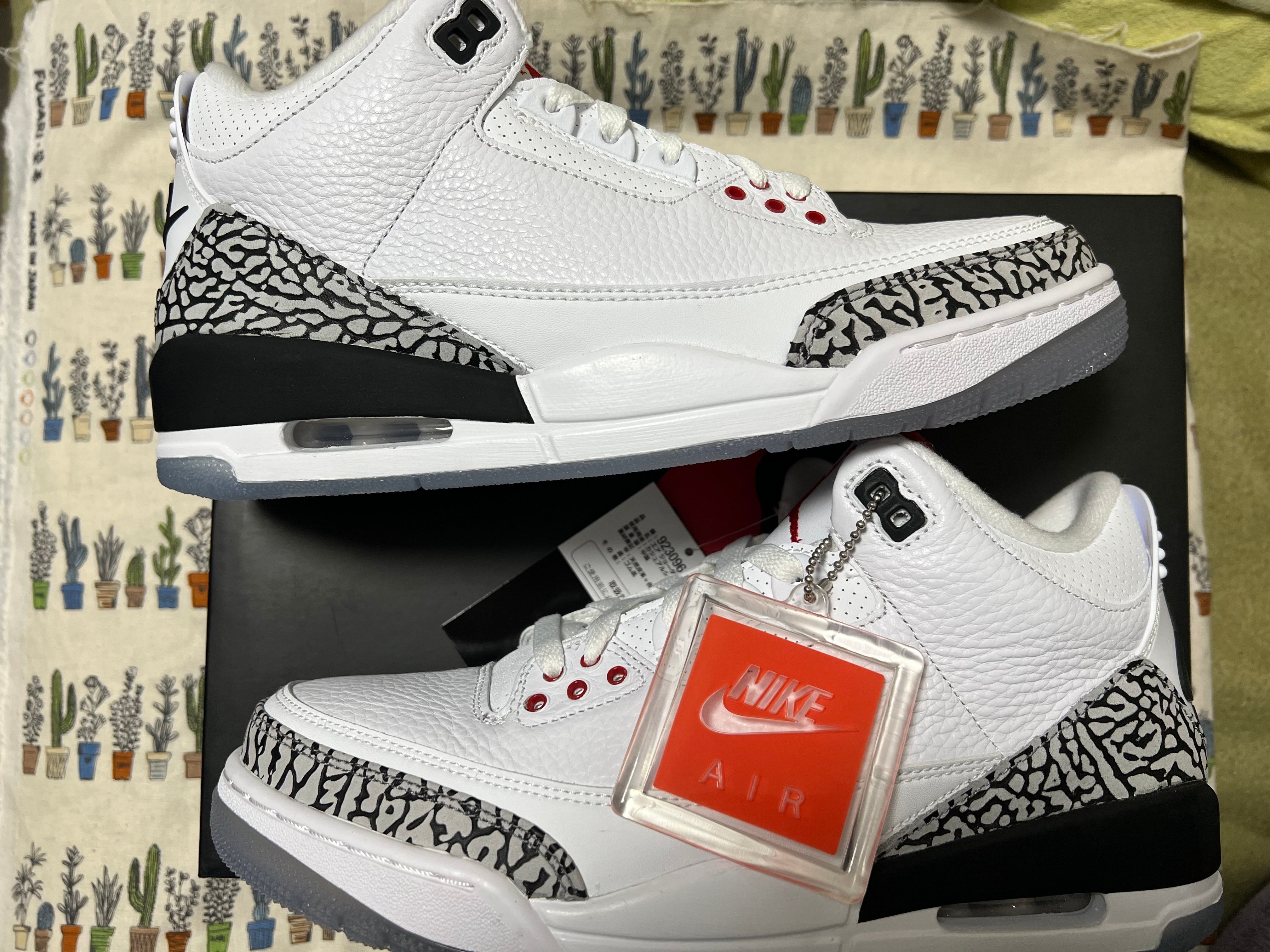 Nike Air Jordan 3 Retro "Free Throw Line White Cement"
