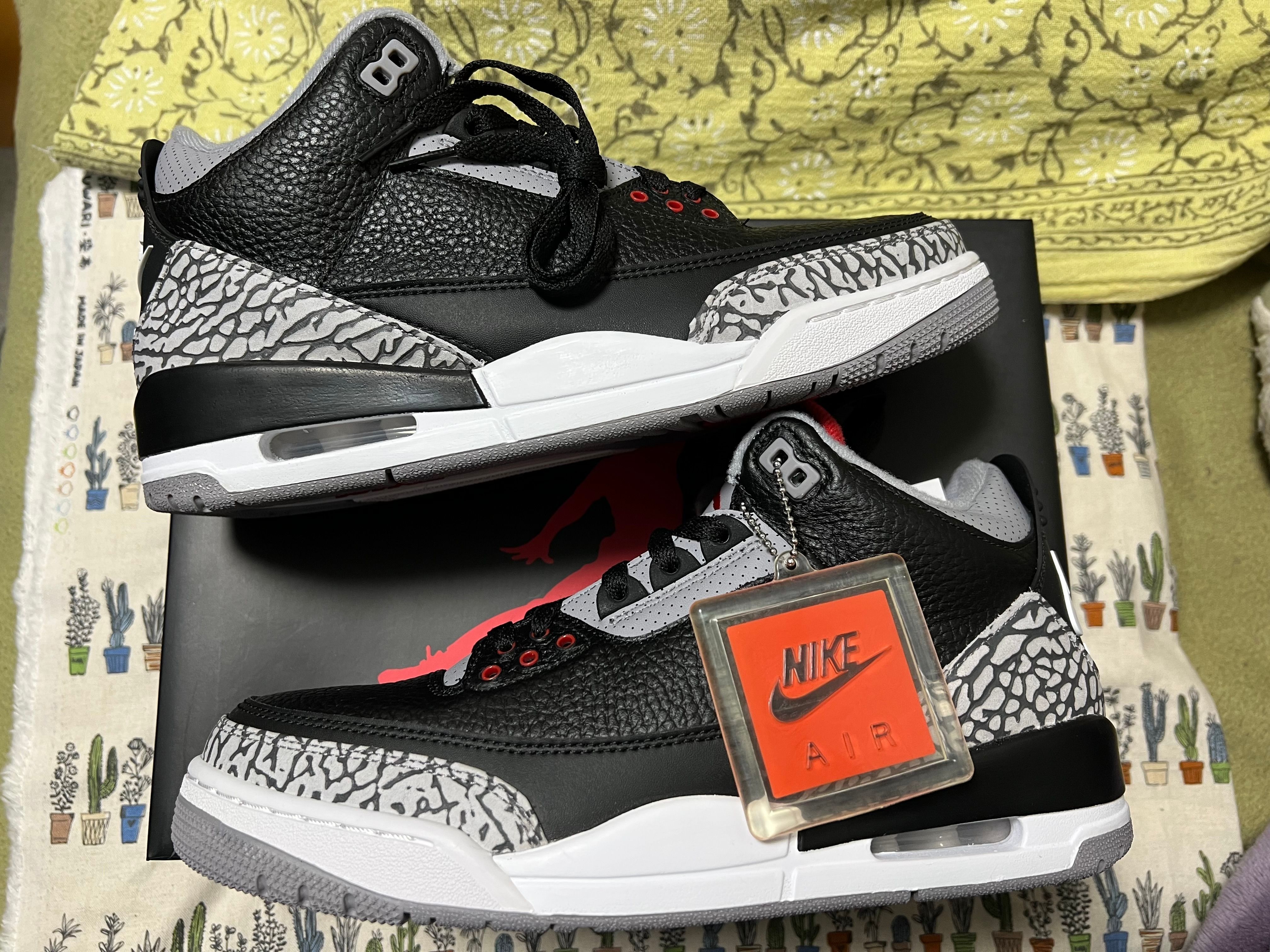 Nike Air Jordan 3 Retro OG "Black Cement" (2018)