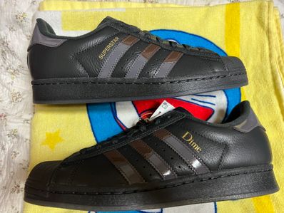 Dime × adidas Superstar ADV "Carbon/Grey Five/ Brown"