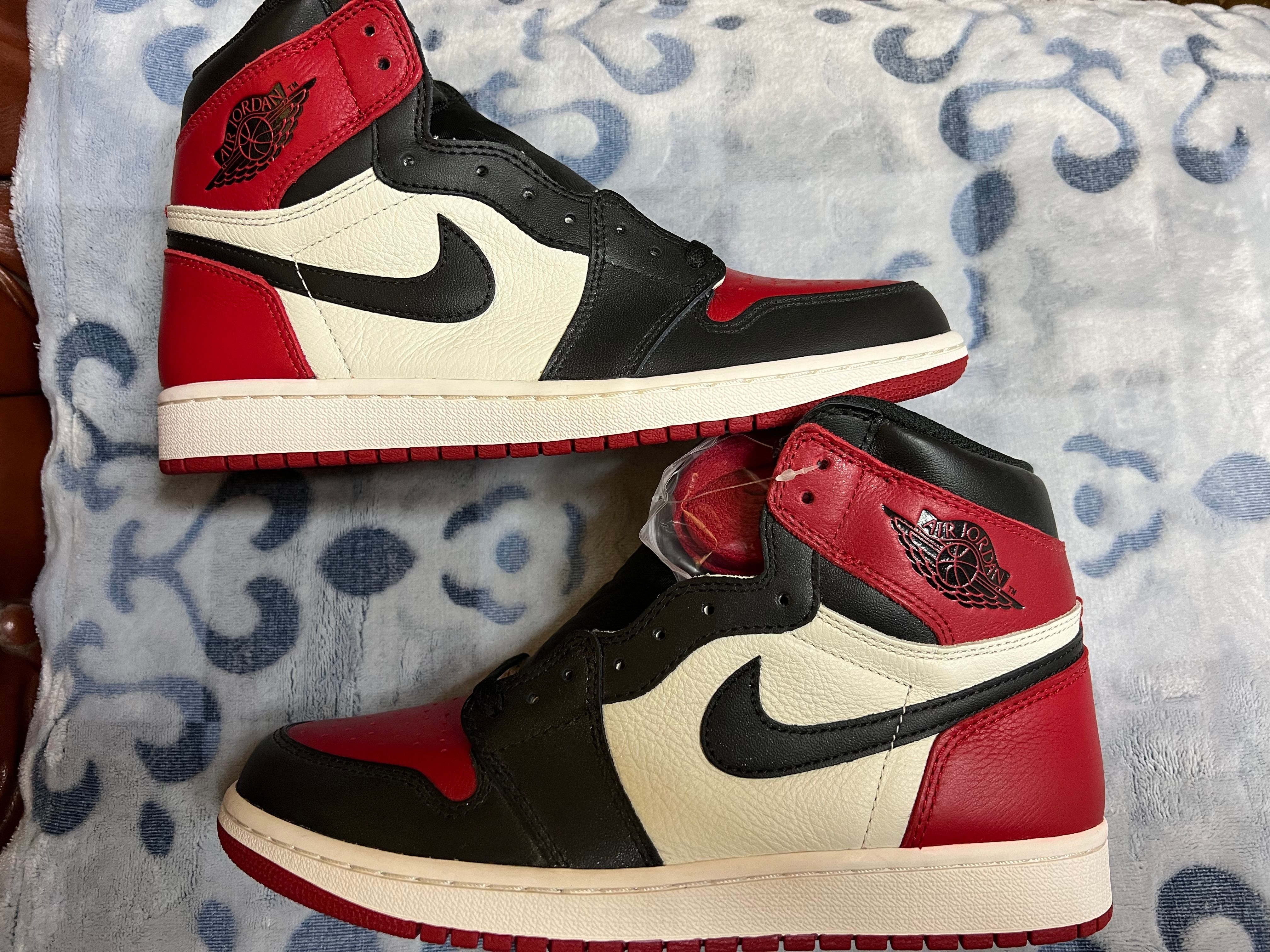 Nike Air Jordan 1 Retro High OG "Bred Toe"