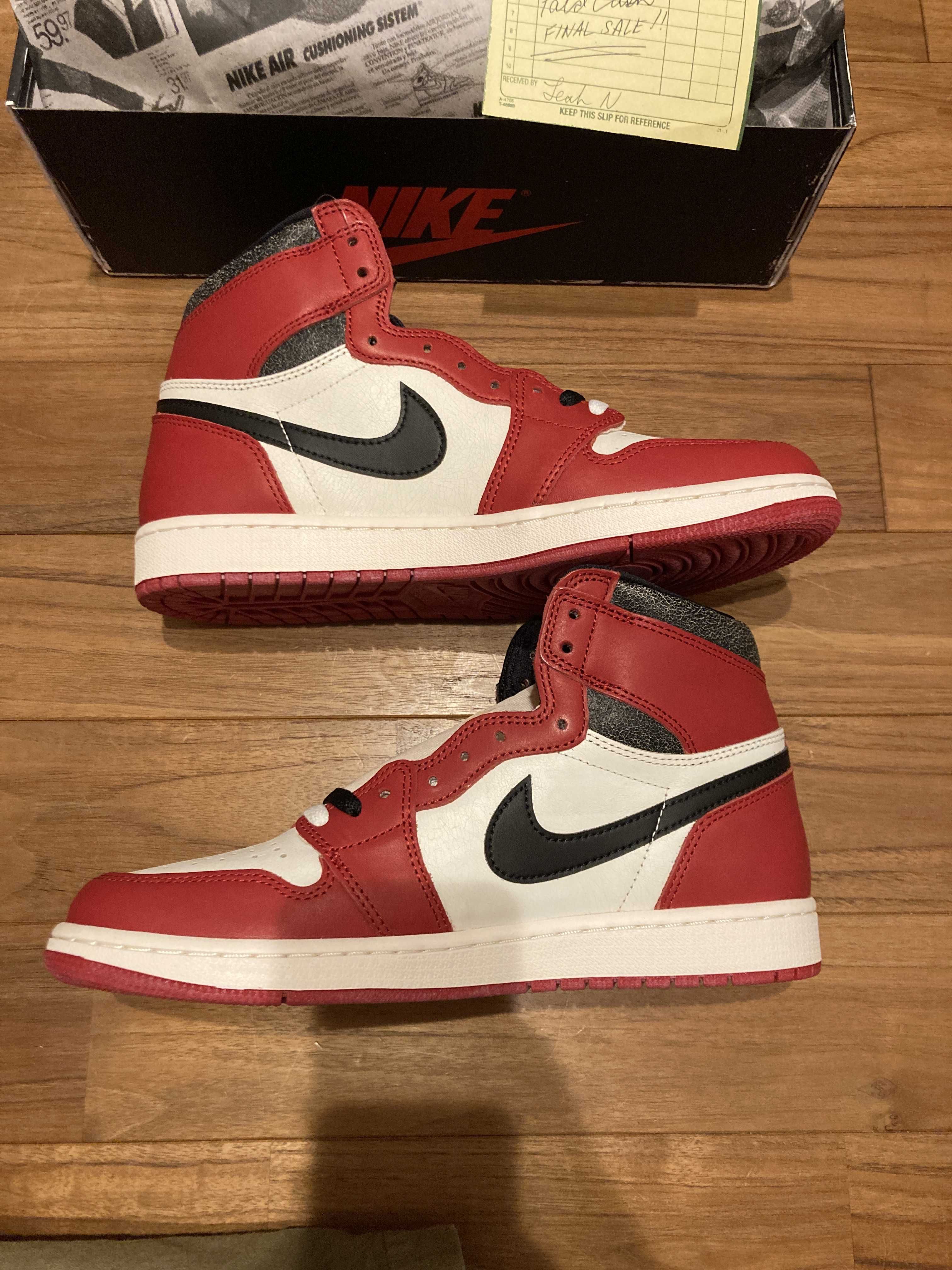 Nike Air Jordan 1 High OG "Lost & Found/Chicago"