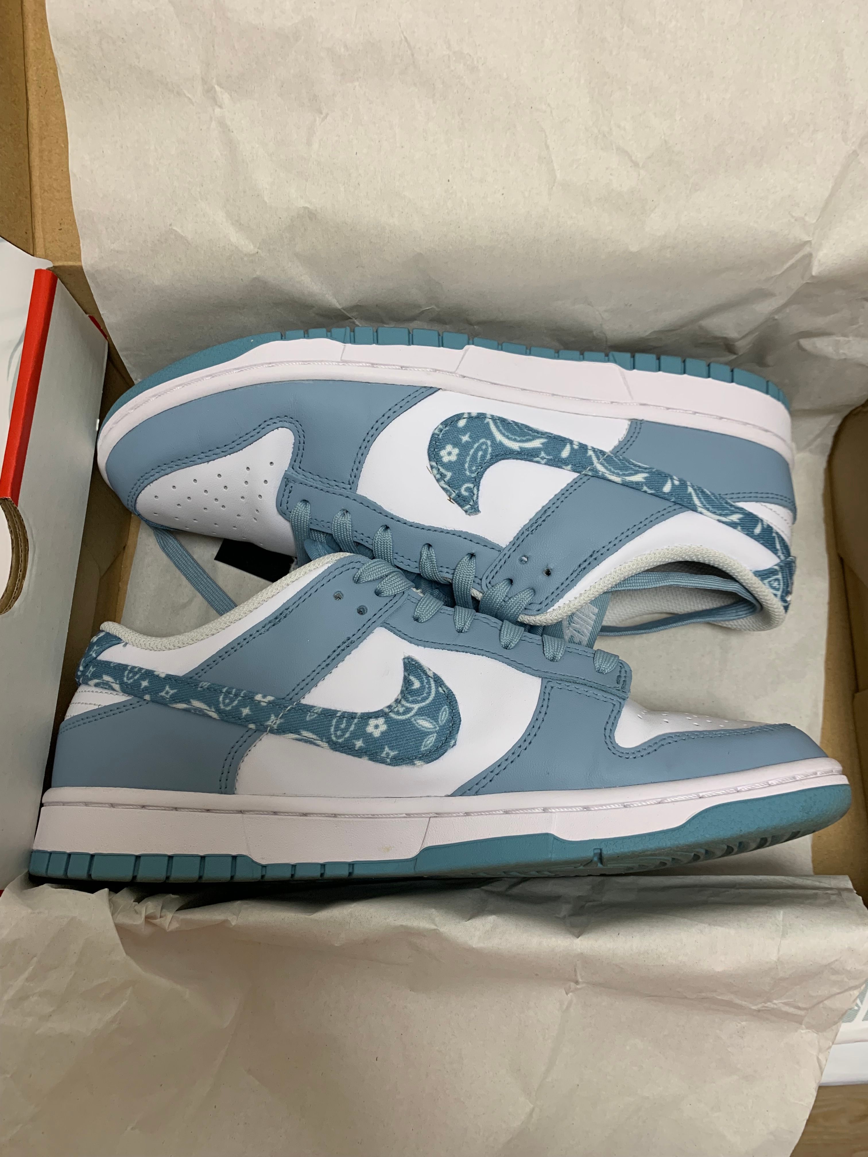 Nike Women's Dunk Low ESS "Blue Paisley"
