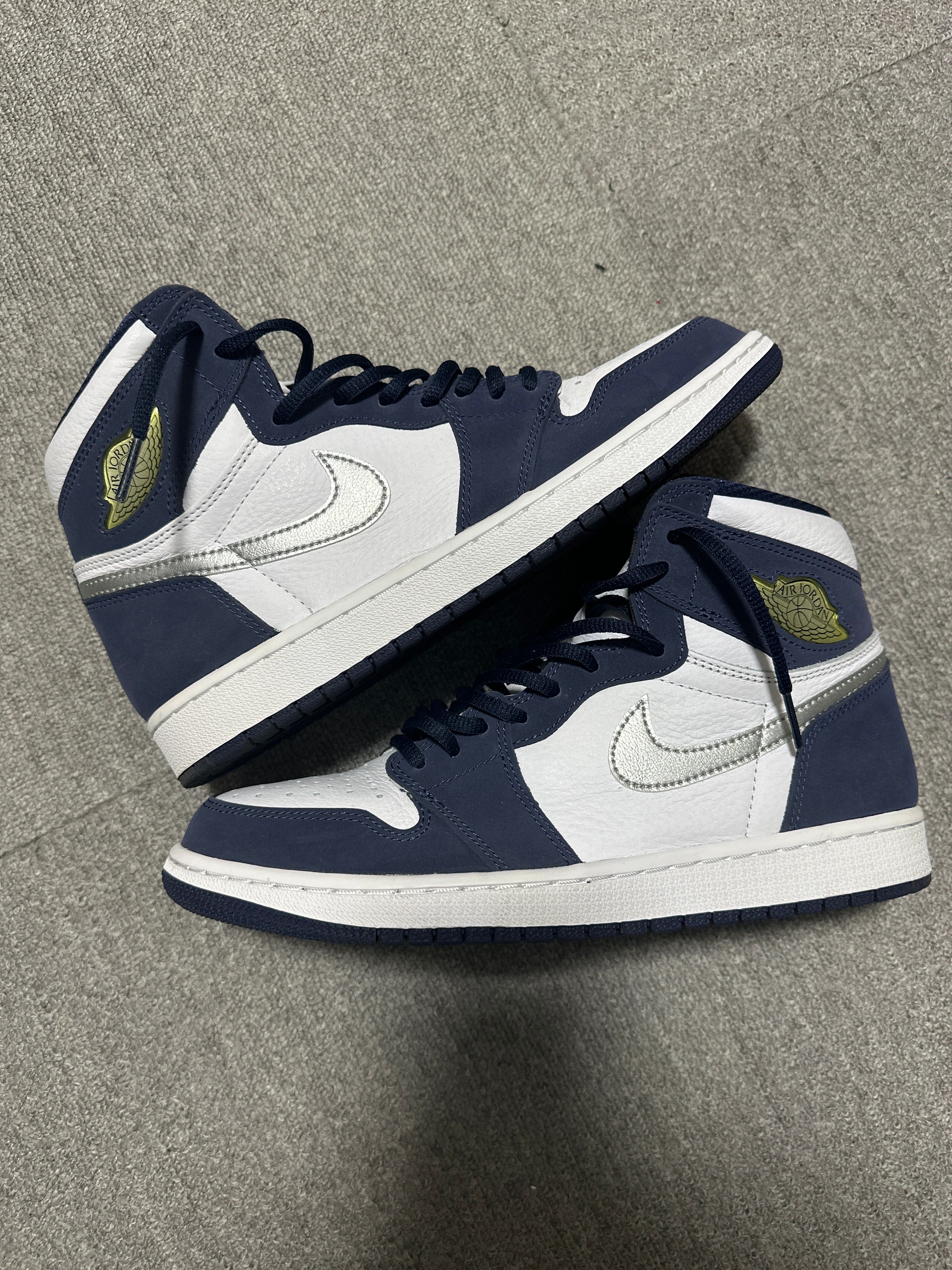 Nike Air Jordan 1 High OG CO.JP "White/Midnight Navy" (2020)(ブリーフケースなし)