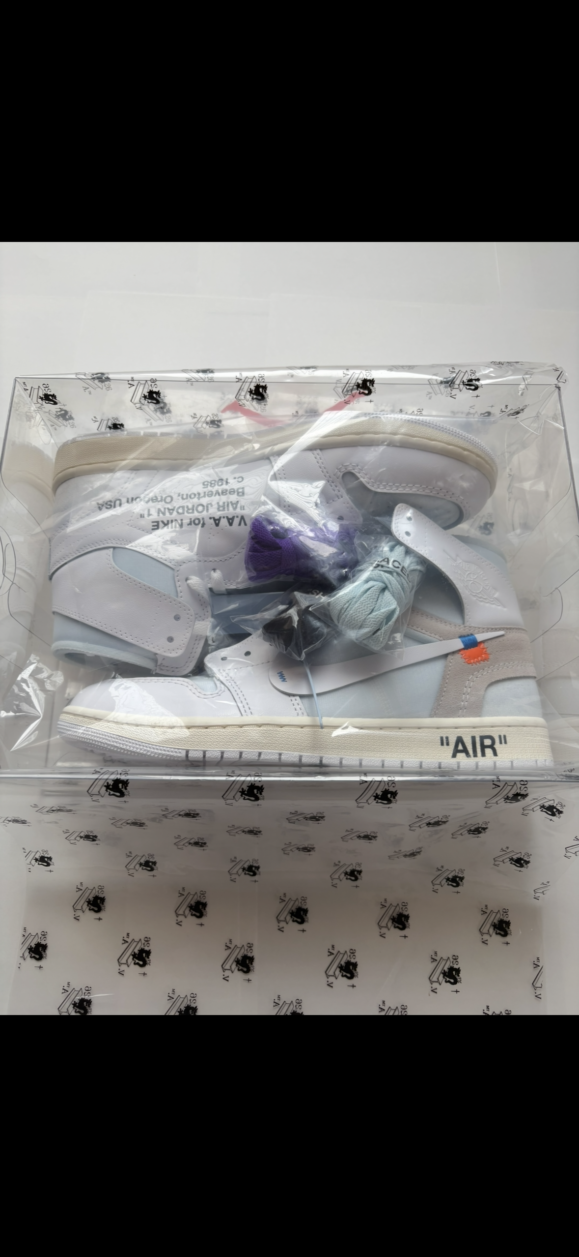 Virgil Abloh Archive (V.A.A.) × Nike Air Jordan 1 Retro High OG "Alaska"