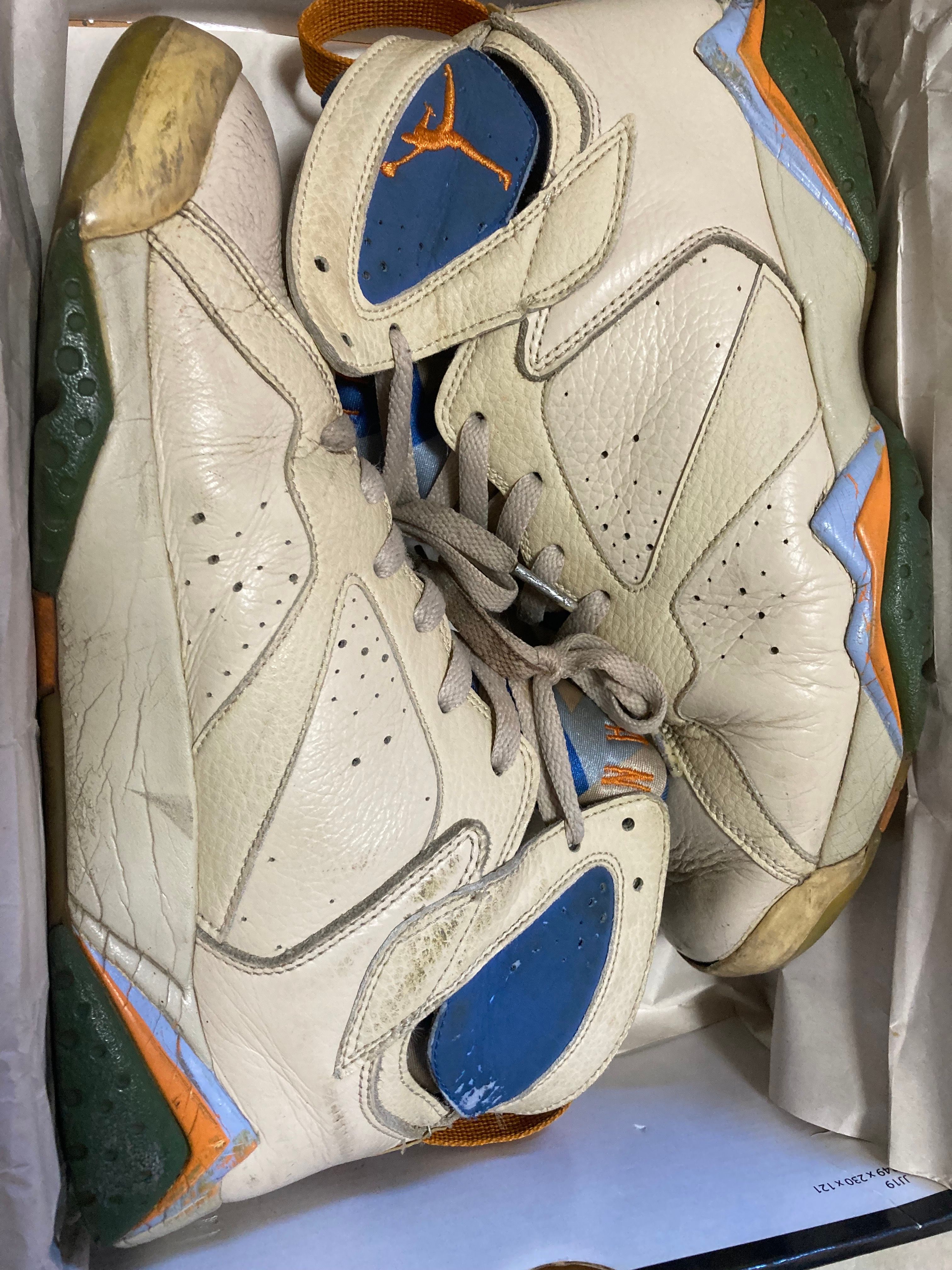 NIKE AIR JORDAN 7 RETRO PACIFIC BLUE