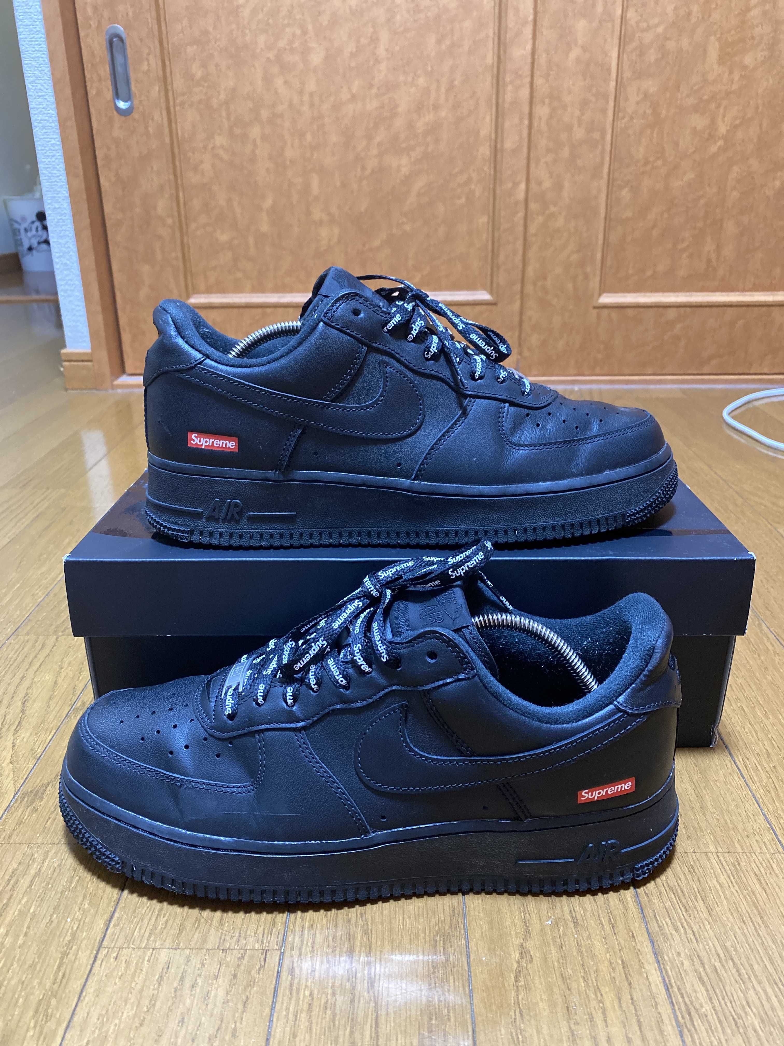 Supreme × Nike Air Force 1 Low "Black"