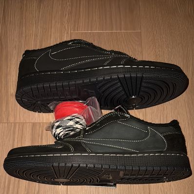 Travis Scott × Nike Air Jordan 1 Low OG SP "Black Phantom"