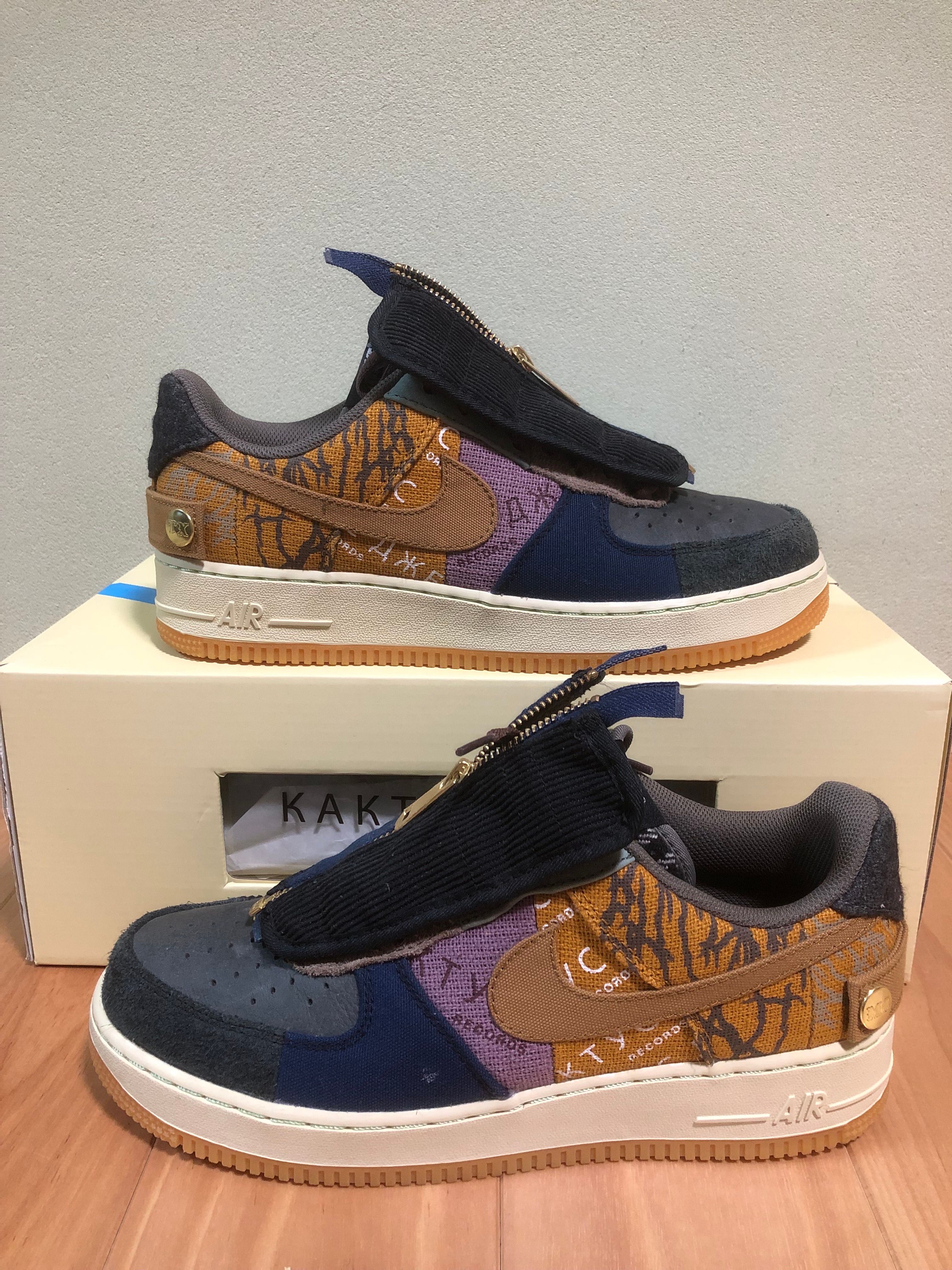 Travis Scott × Nike Air Force 1 Low Cactus Jack "Multi Color"