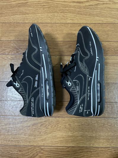 NIKE AIR MAX 1 TINKER SCHEMATIC BLACK