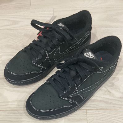 Travis Scott × Nike Air Jordan 1 Low OG SP "Black Phantom"