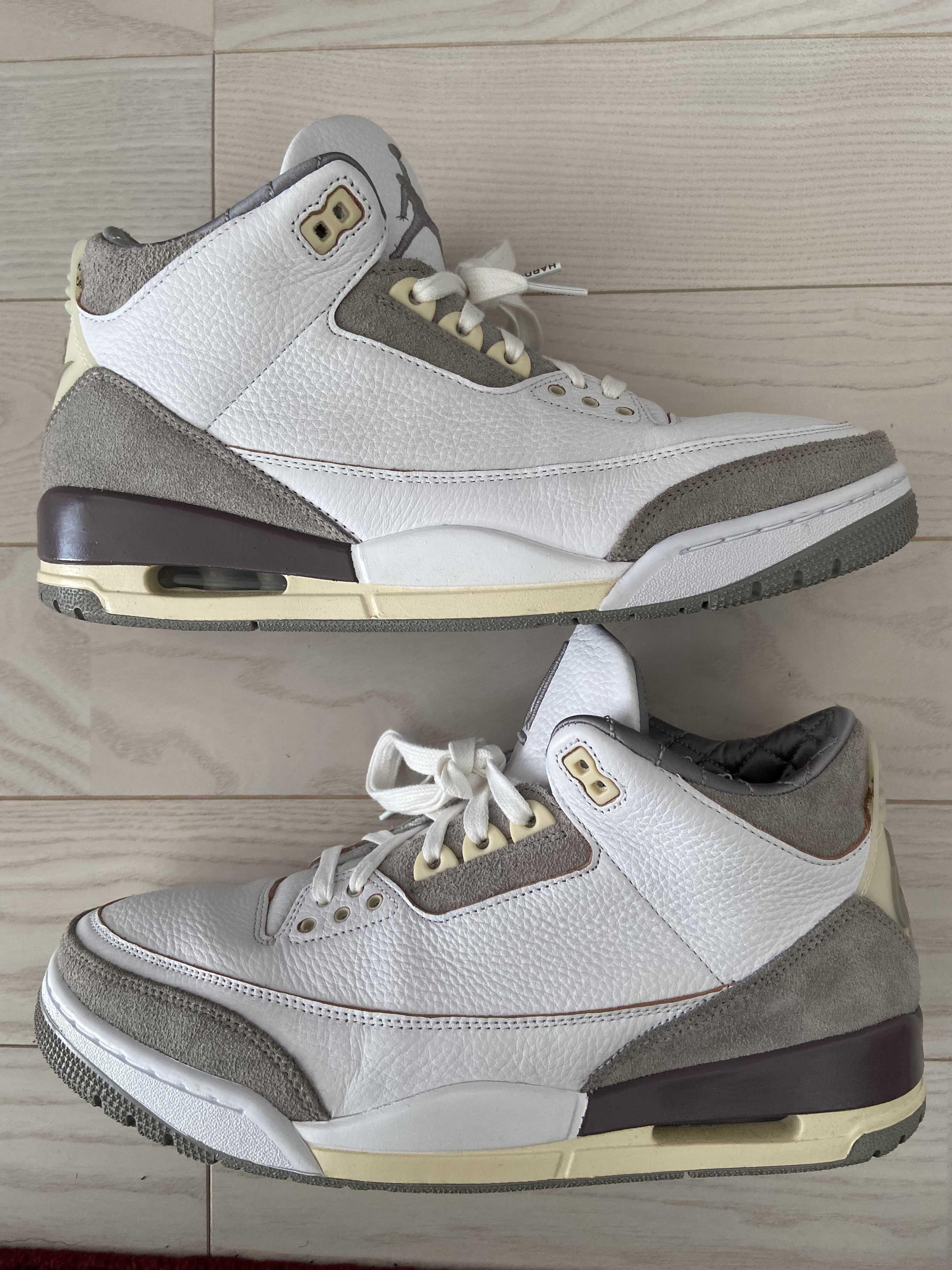 A Ma Maniere × Nike Women's Air Jordan 3 Retro SP "White/Medium Grey Violet Ore"