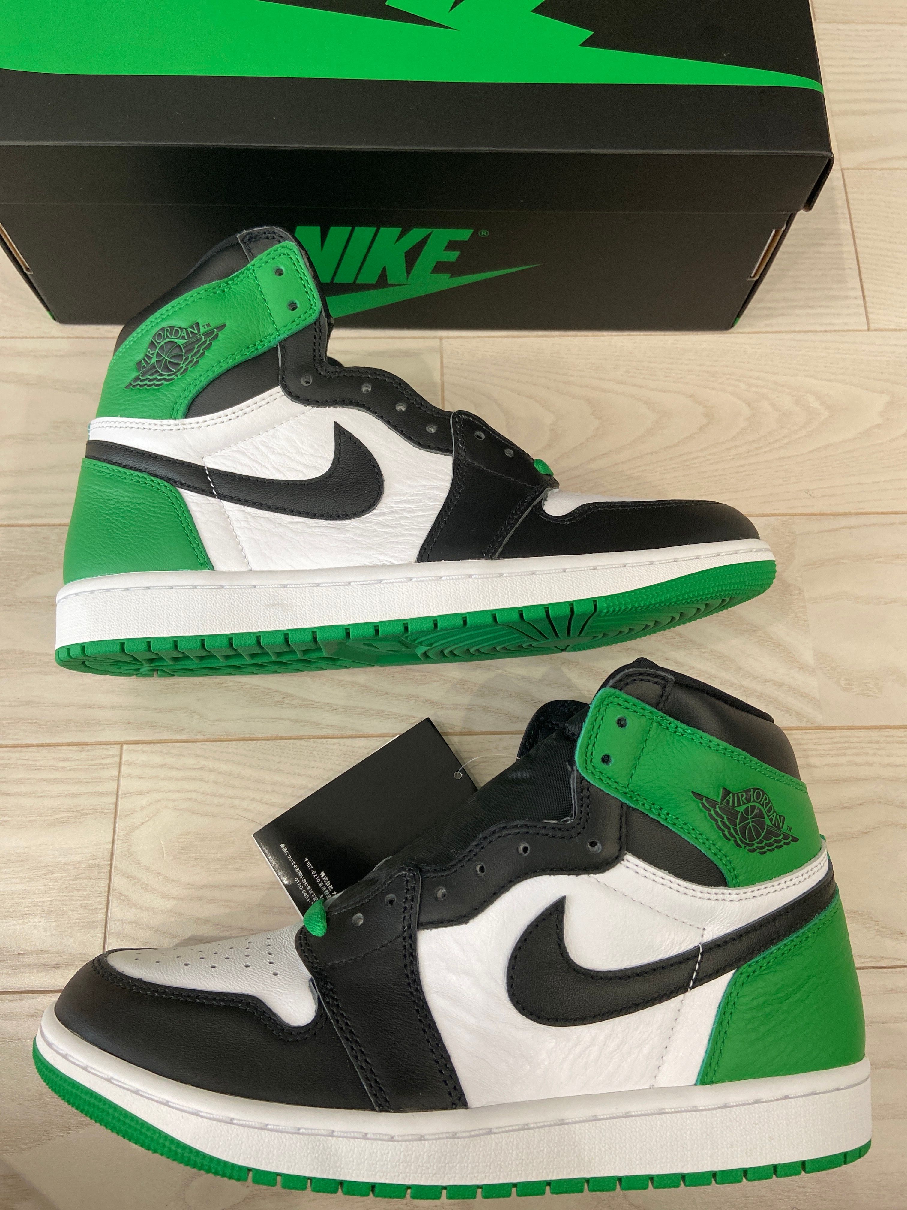 Nike Air Jordan 1 Retro High OG "Celtics/Black and Lucky Green" (2023)