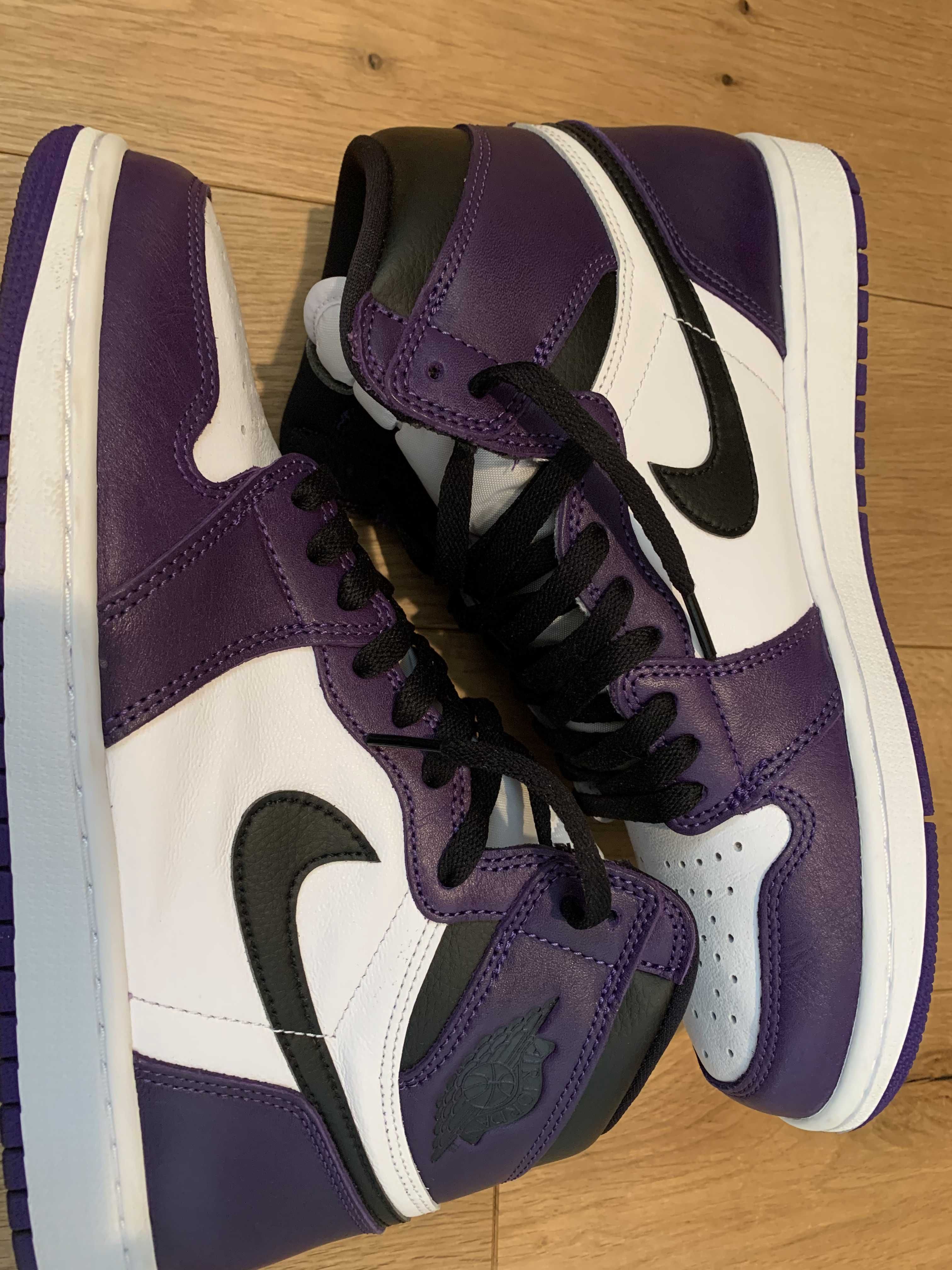Nike Air Jordan 1 Retro High OG "Court Purple White/Black" (2020)   