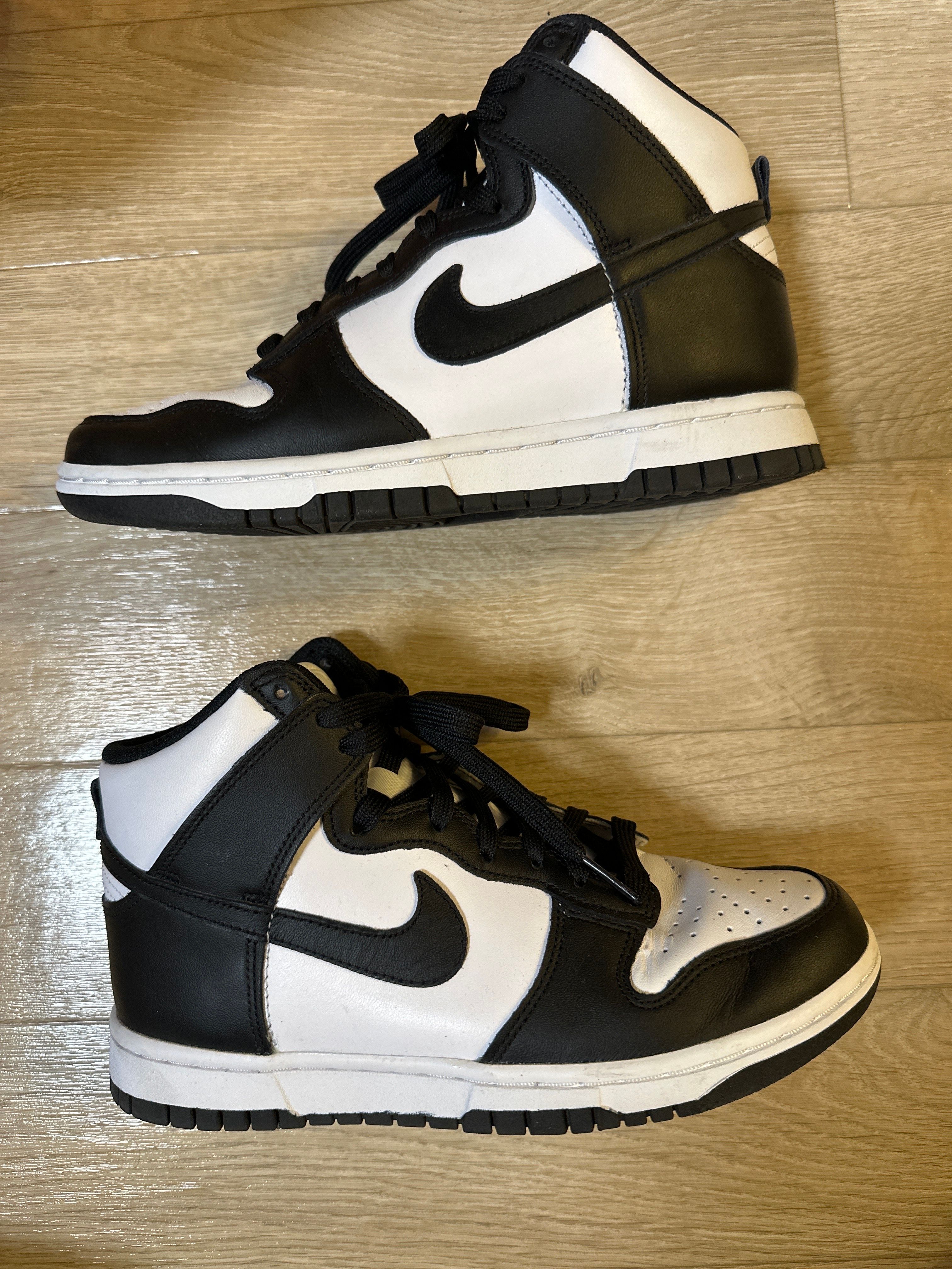Nike Women's Dunk High "Black and White"