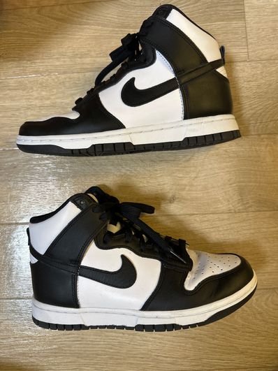 Nike Women's Dunk High "Black and White"