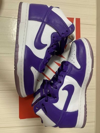 NIKE DUNK HIGH Women's "VARSITY PURPLE"