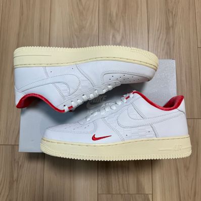 KITH × Nike Air Force 1 Low "White/Red"