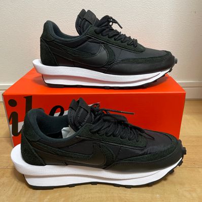 sacai × Nike LDV Waffle "Triple Black"