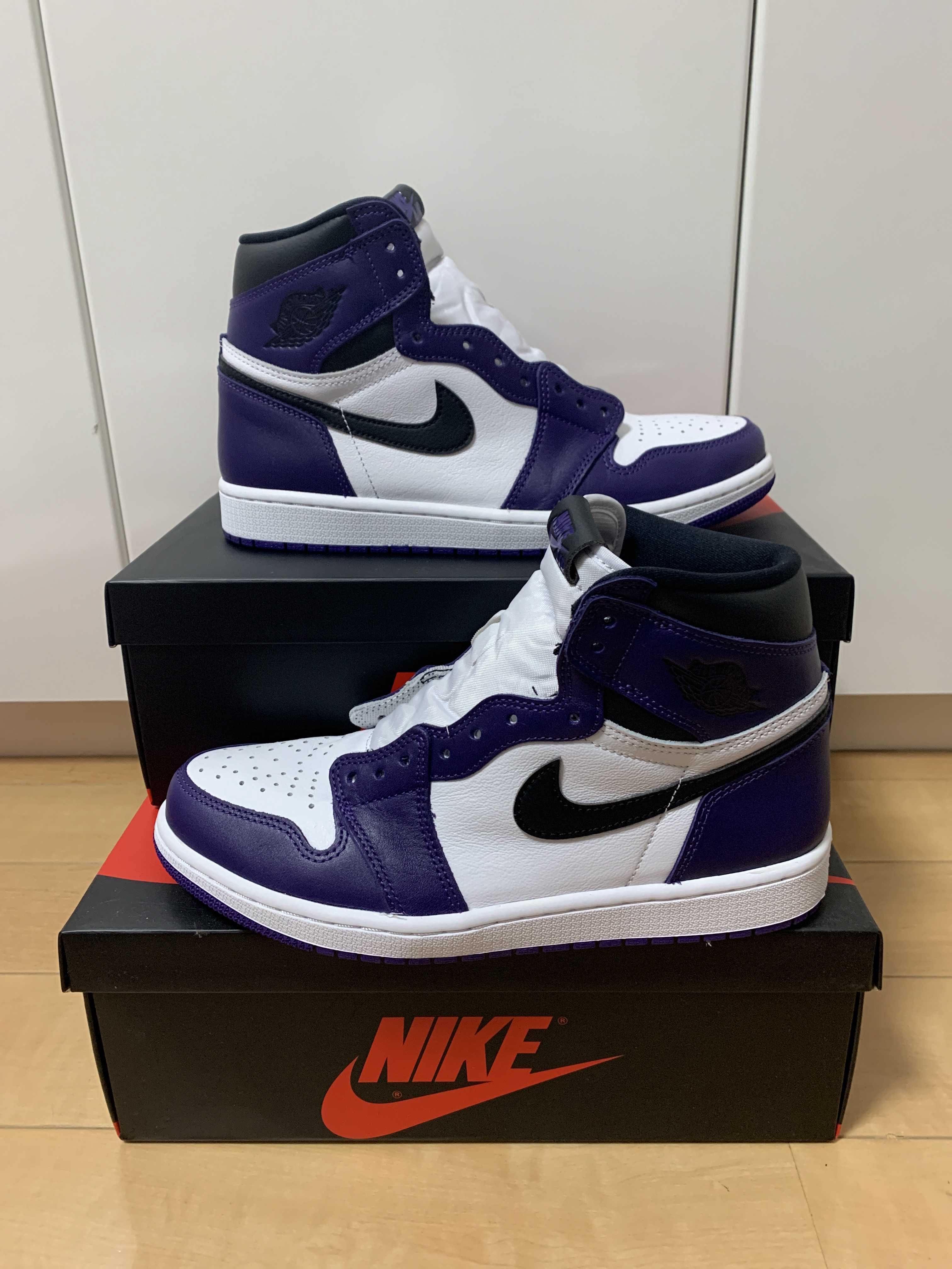 Nike Air Jordan 1 Retro High OG "Court Purple White/Black" (2020)   