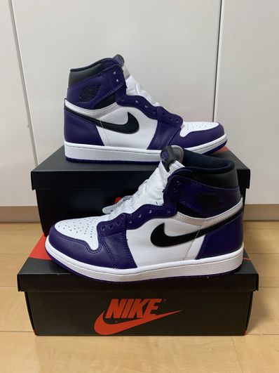 Nike Air Jordan 1 Retro High OG "Court Purple White/Black" (2020)