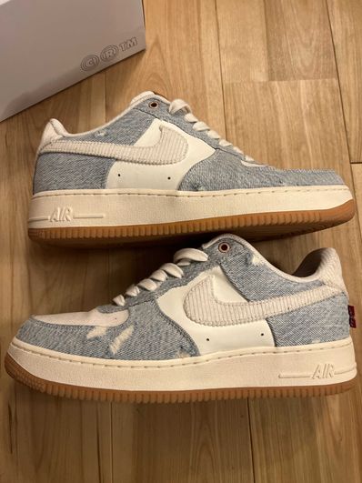 Levi’s®︎ × Nike Air Force 1 Low "White/Denim" (Nike By You)