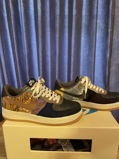 Travis Scott × Nike Air Force 1 Low Cactus Jack "Multi Color"