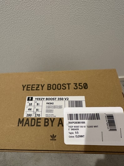 adidas YEEZY Boost 350 V2 "Cloud White"