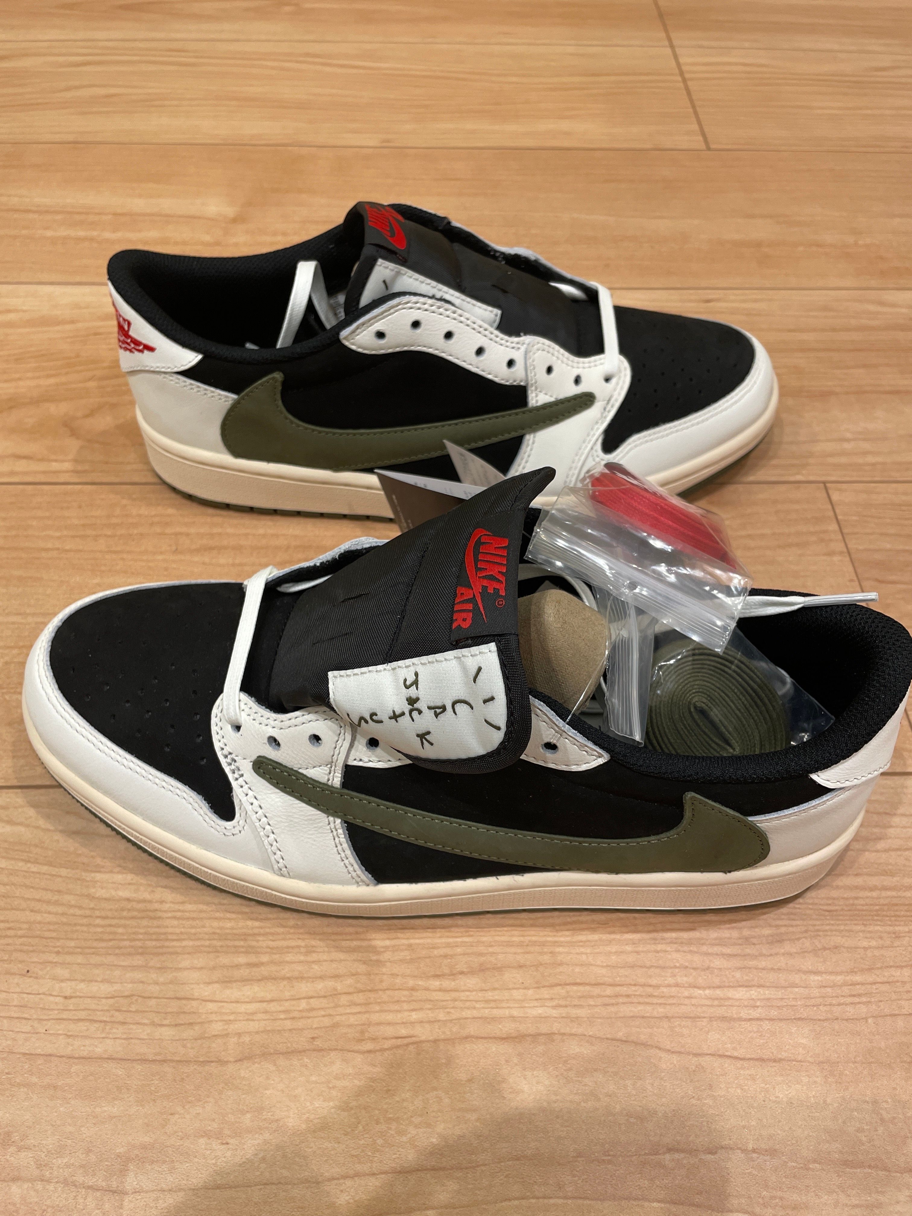 Travis Scott × Nike Women's Air Jordan 1 Low OG "Medium Olive"