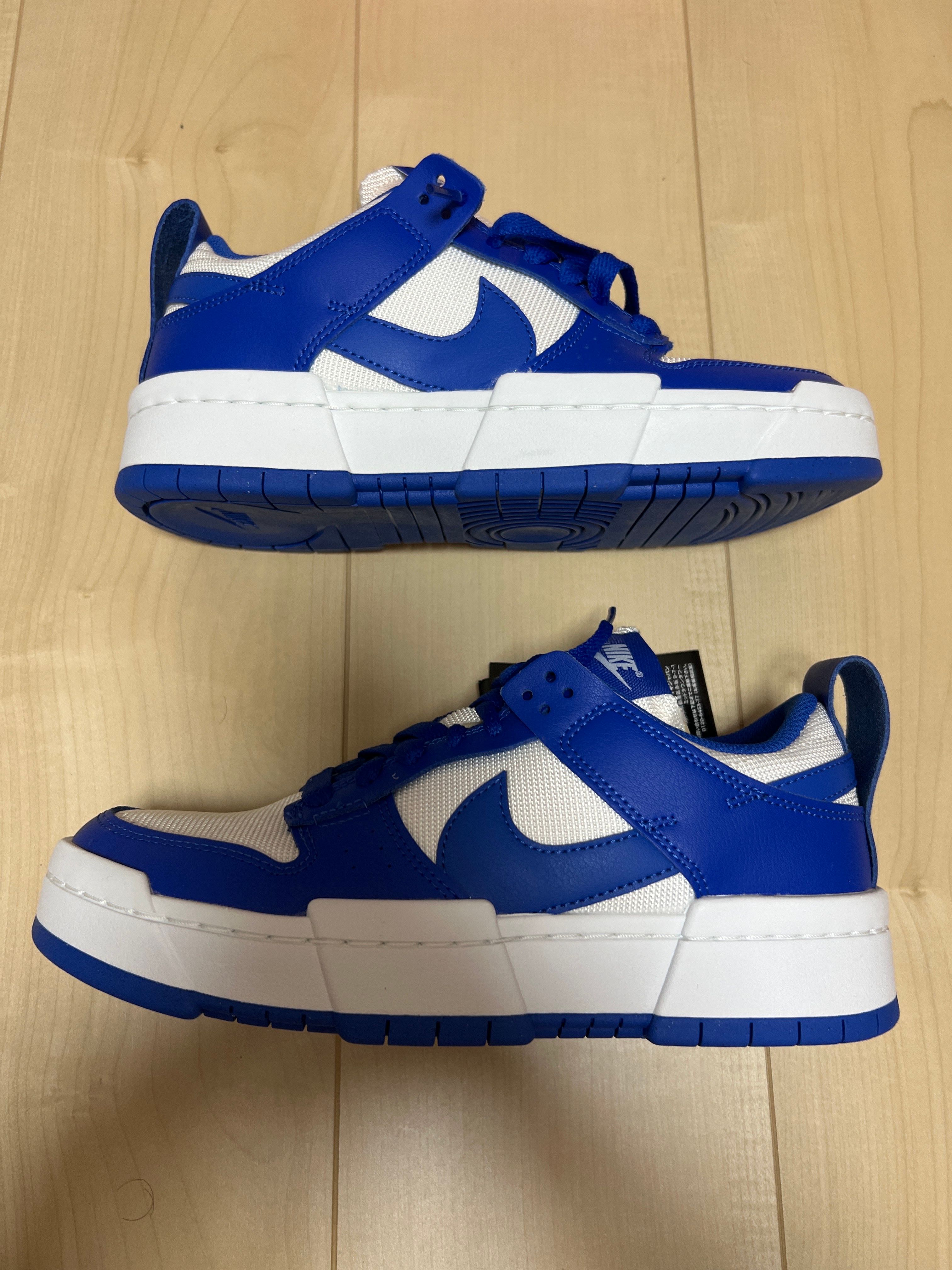 NIKE Women's DUNKED "WHITE/GAME ROYAL"