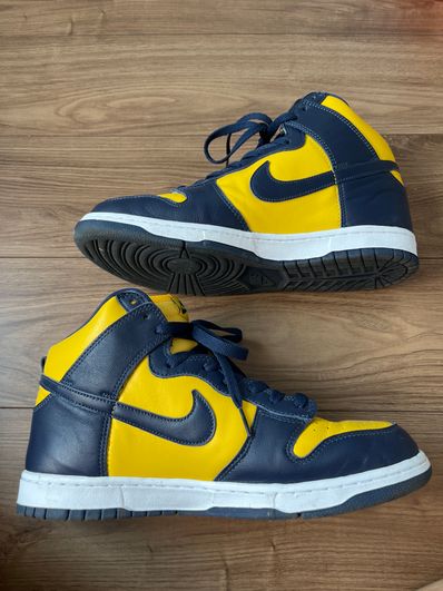 Nike Dunk High "Michigan"