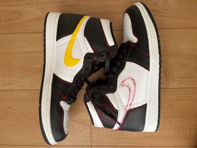 Nike Air Jordan 1 High OG Defiant "Black/Yellow/Gym Red"