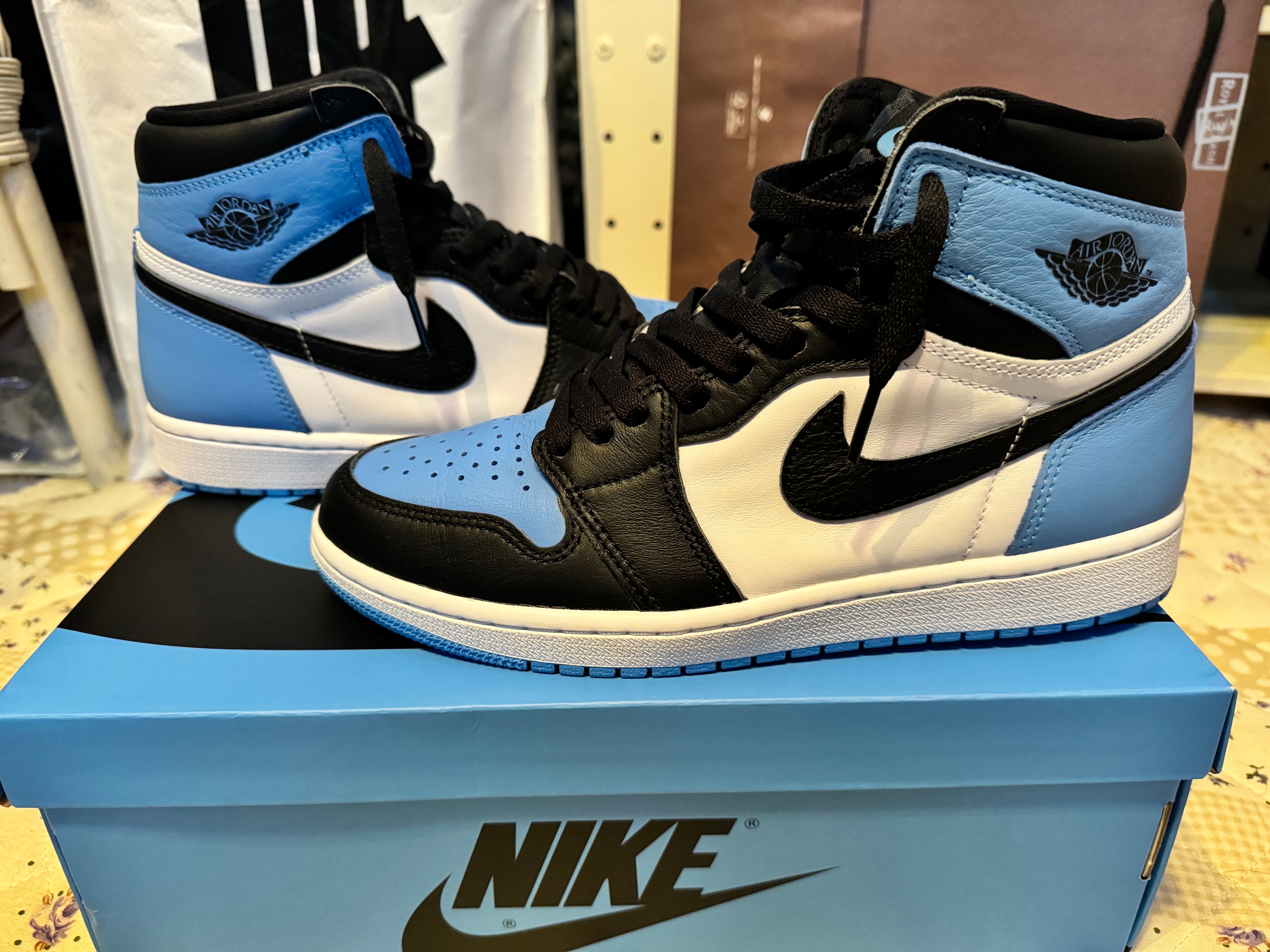 Nike Air Jordan 1 Retro High OG "University Blue/UNC Toe"