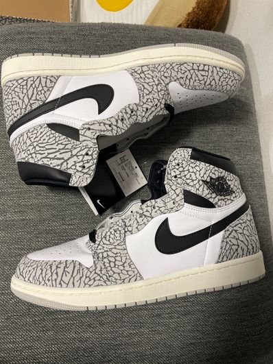 Nike Air Jordan 1 High OG "White Cement/Safari"