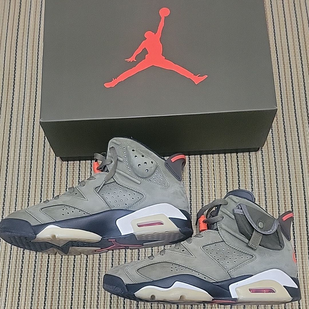 Travis Scott × Nike Air Jordan 6 Retro "Medium Olive"