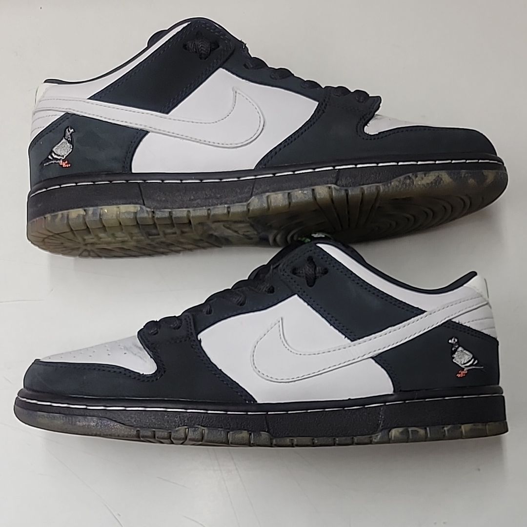 STAPLE × Nike SB Dunk Low "Pigeon Black/White"