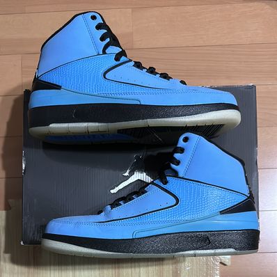 Nike Air Jordan 2 Retro QF "University Blue/Black" (2010)