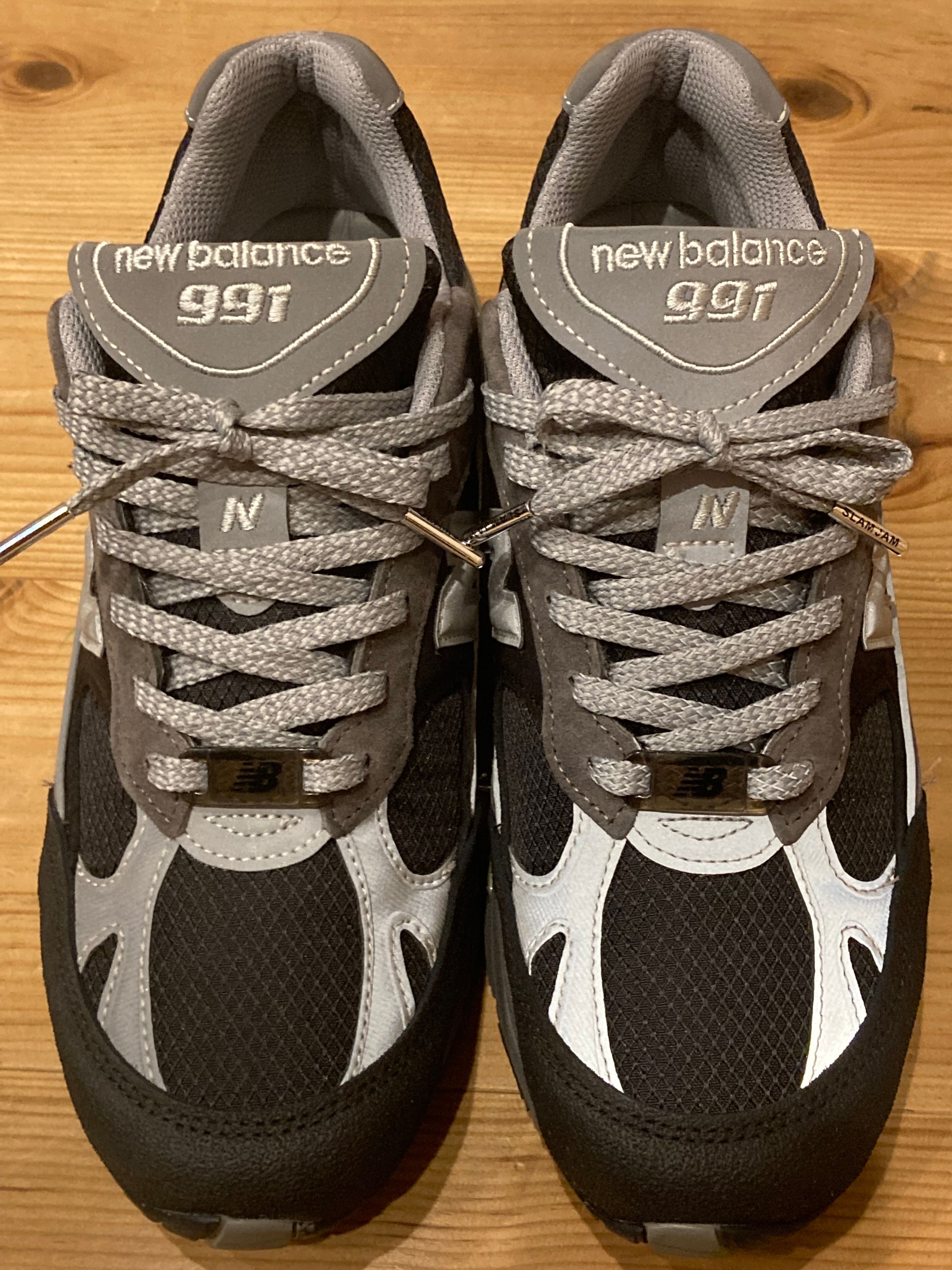 SLAM JAM × NEW BALANCE M991 "BLACK/RED"