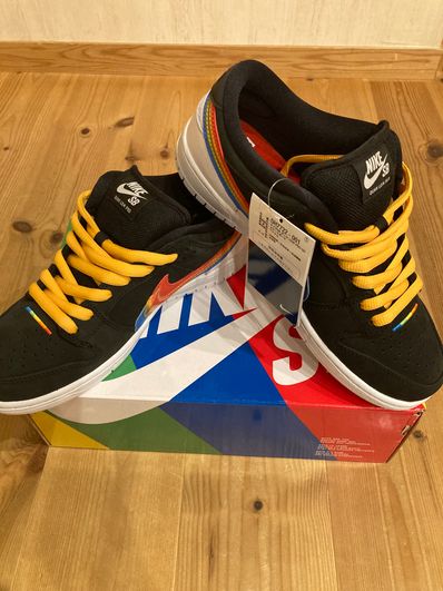 Polaroid × Nike SB Dunk Low Pro QS "Black/White"