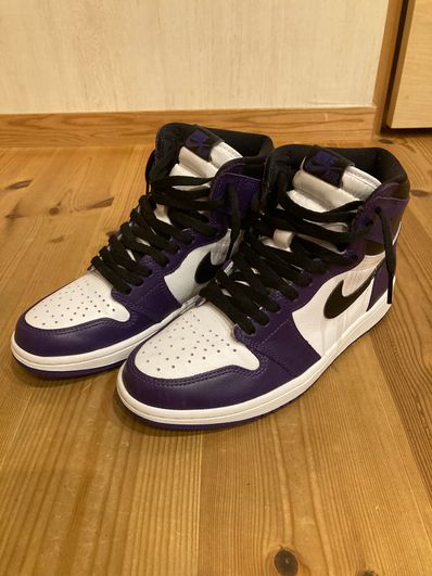 Nike Air Jordan 1 Retro High OG "Court Purple White/Black" (2020)