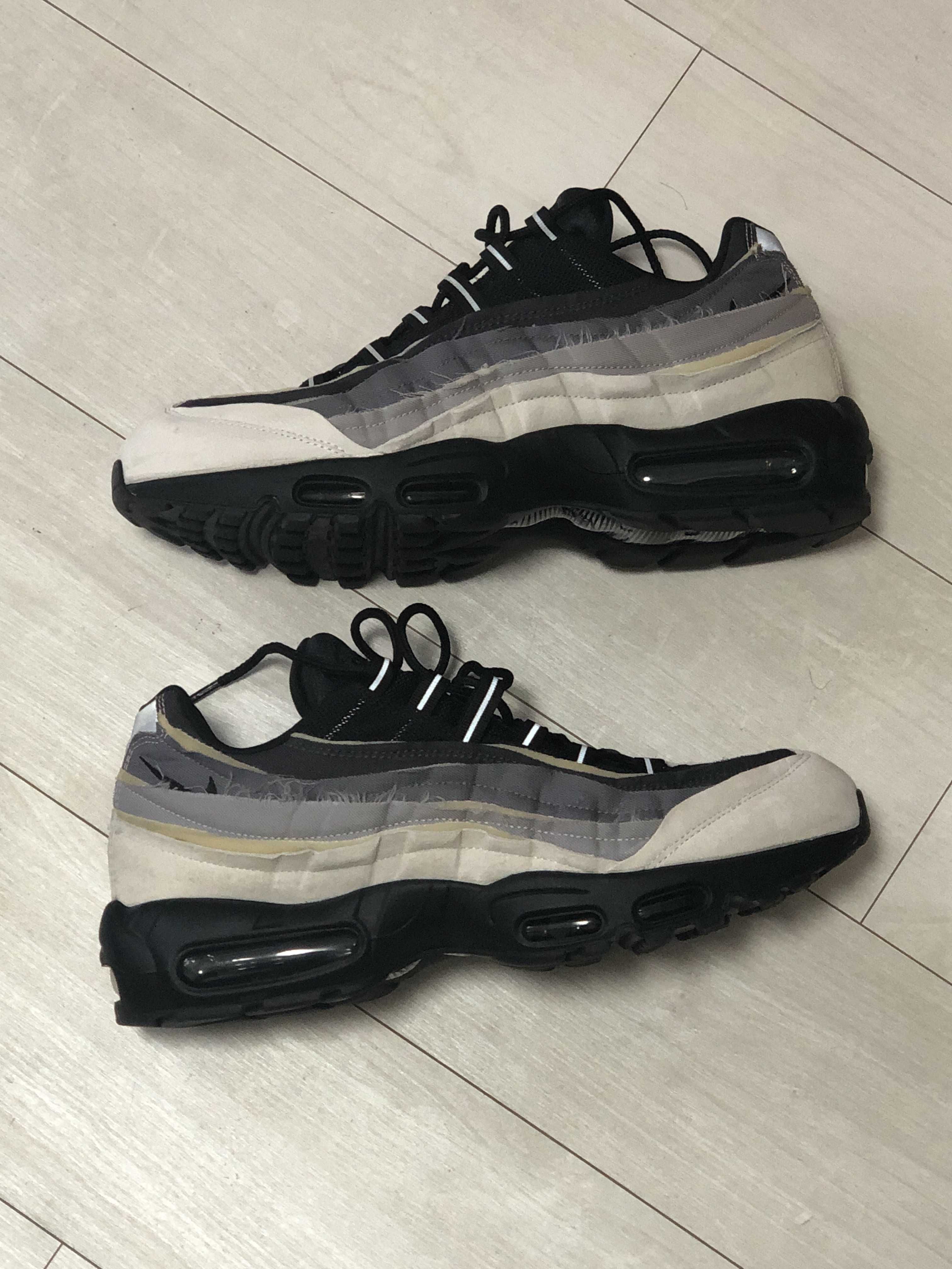 COMME des GARCONS × Nike Air Max 95 "Charcoal"