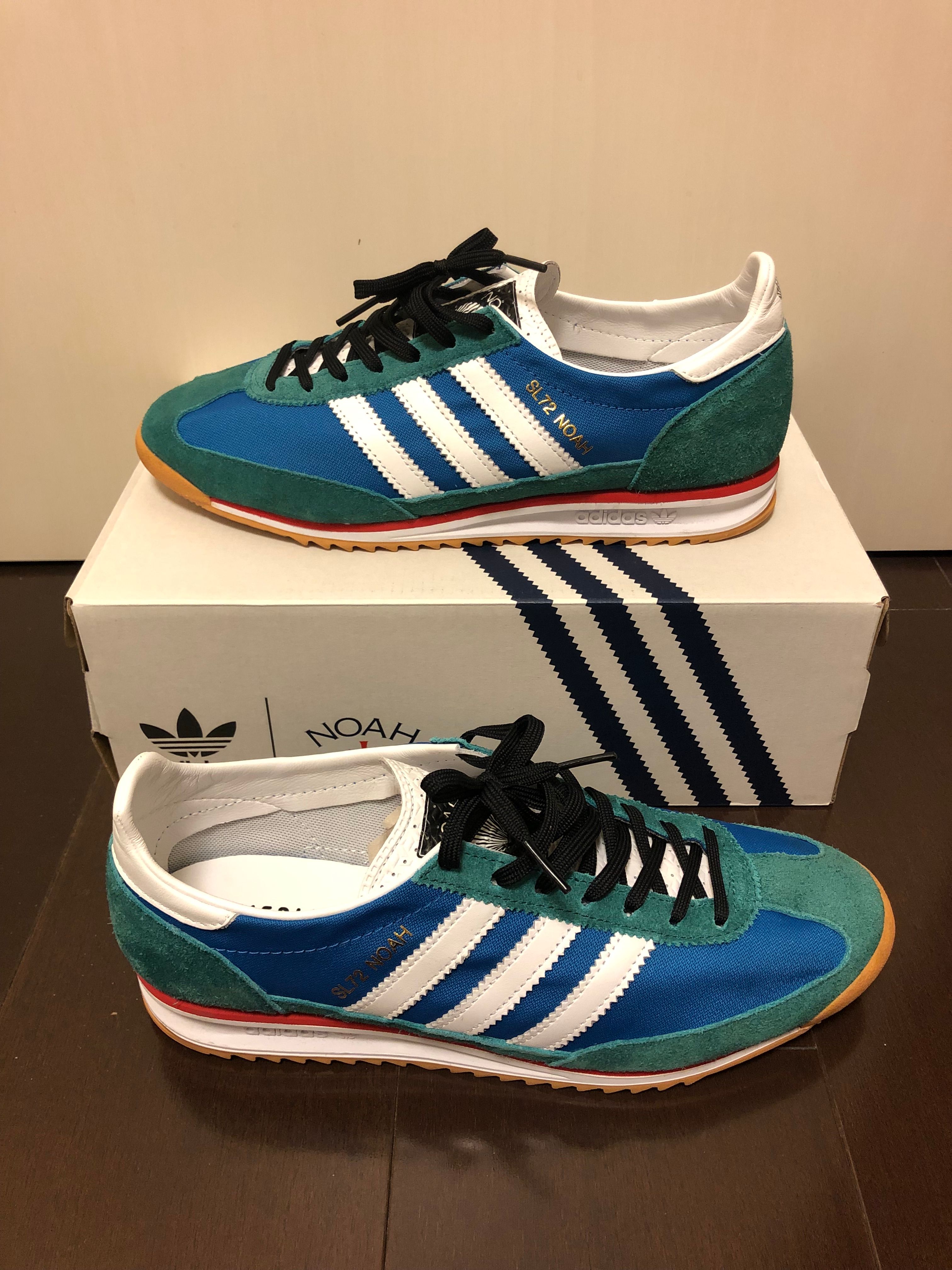 NOAH × adidas SL72 "Green/Blue"