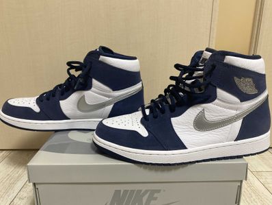 Nike Air Jordan 1 High OG CO.JP "White/Midnight Navy" (2020)(ブリーフケースなし)