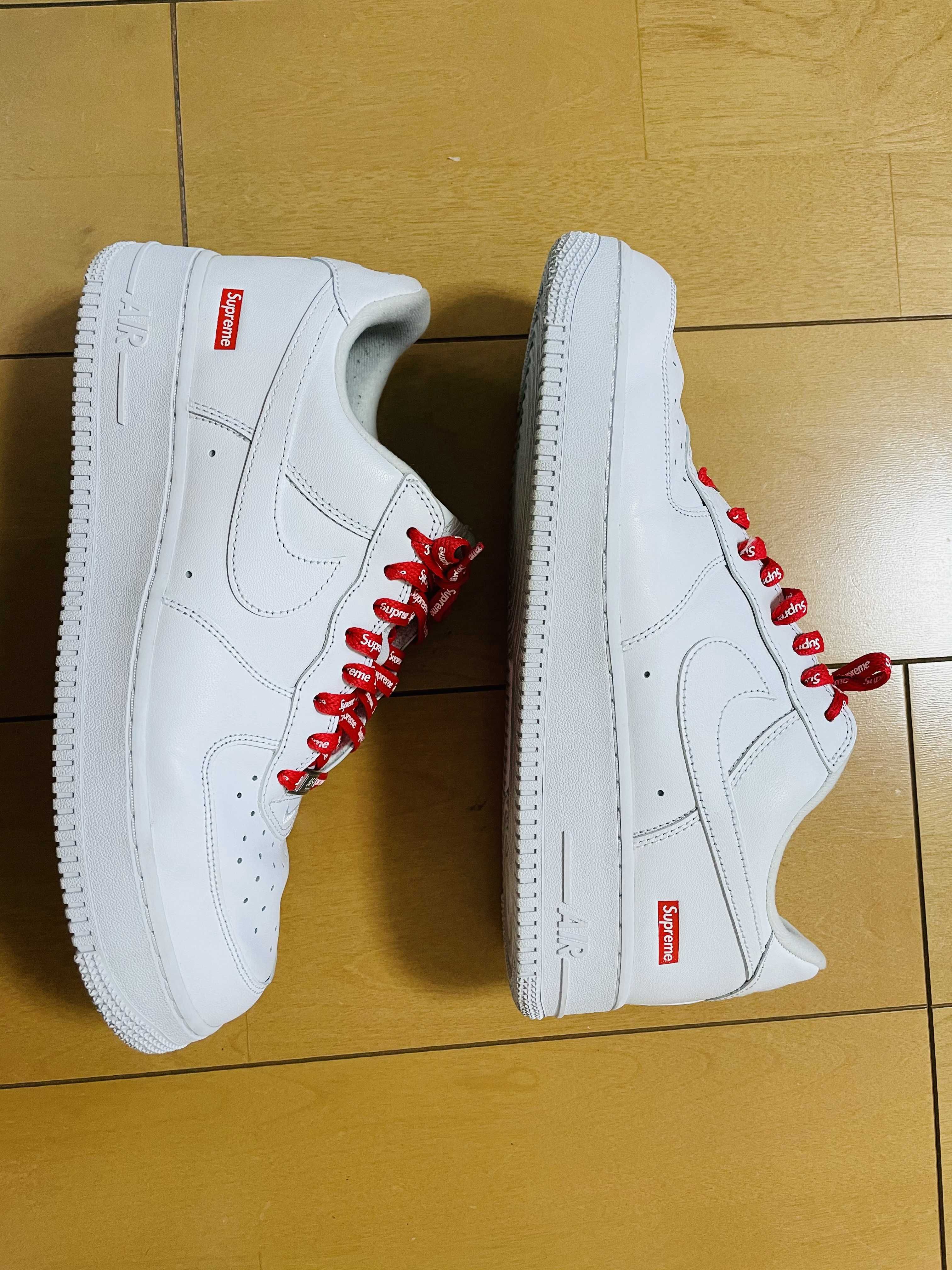 Supreme × Nike Air Force 1 Low "White"