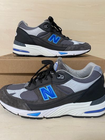 Run the Boroughs × New Balance M991LM "Gray/Black"