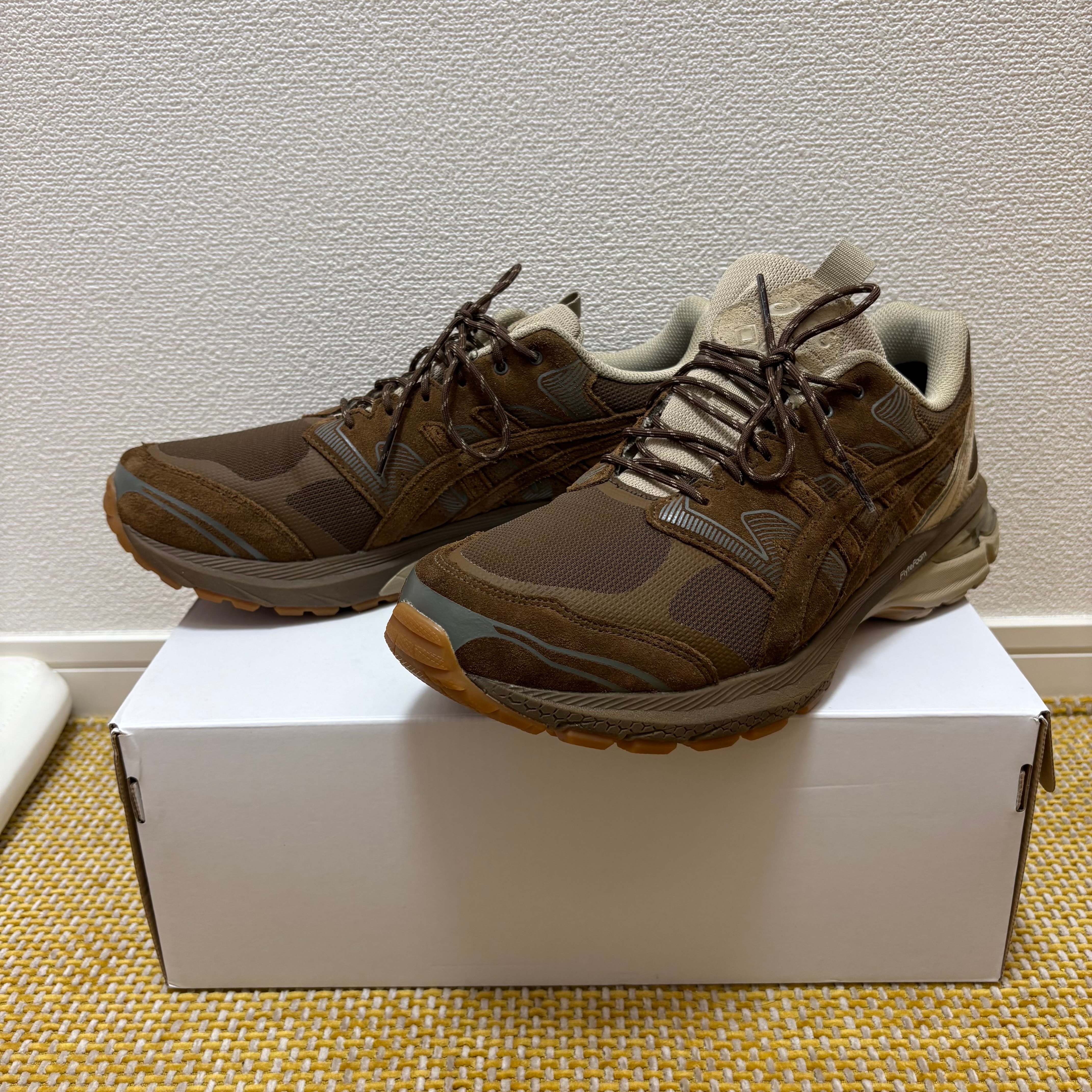 nonnative × Asics Gel-Terrain GORE-TEX "Brown Storm"