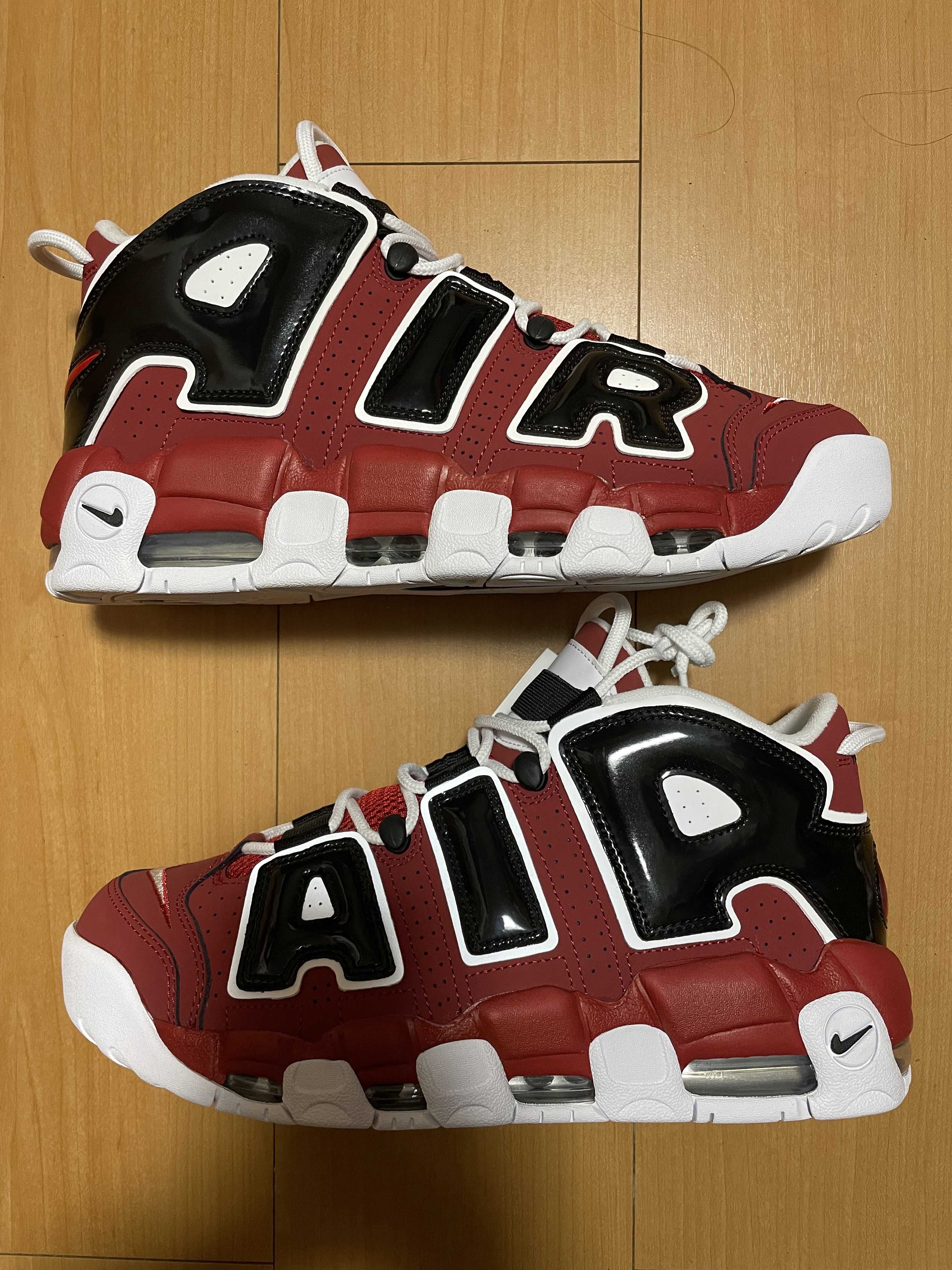 Nike Air More Uptempo ’96 "Black and Varsity Red" (2021)